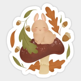 AUTUMN BUNNY Sticker